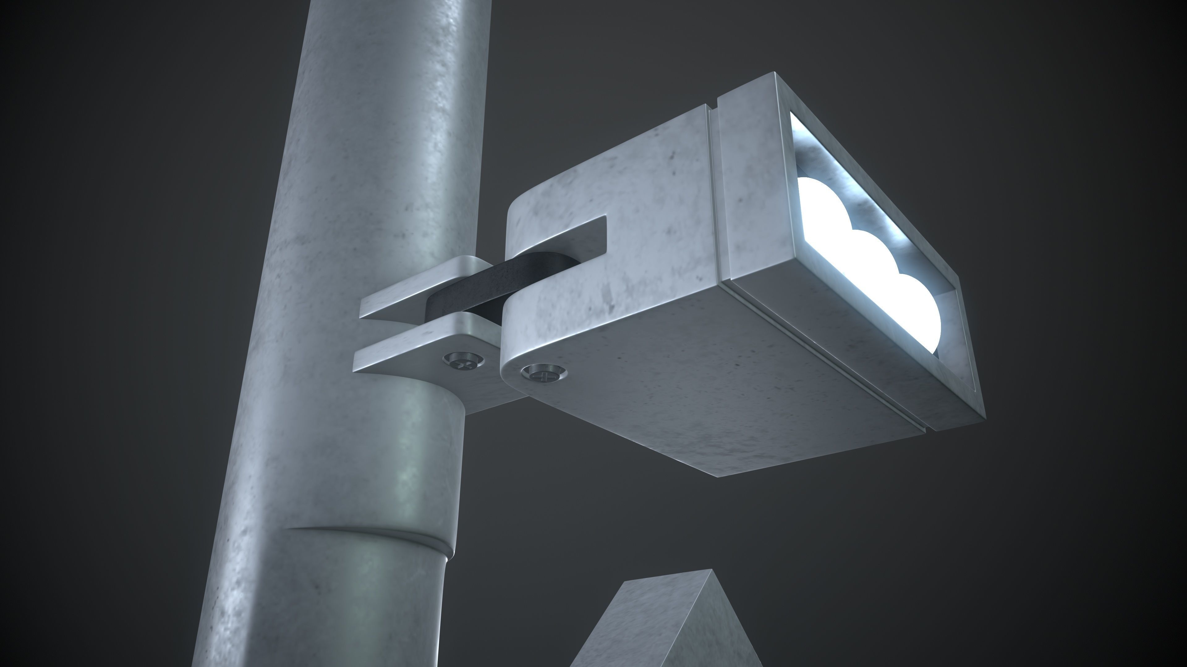 Street Light 3D model_5