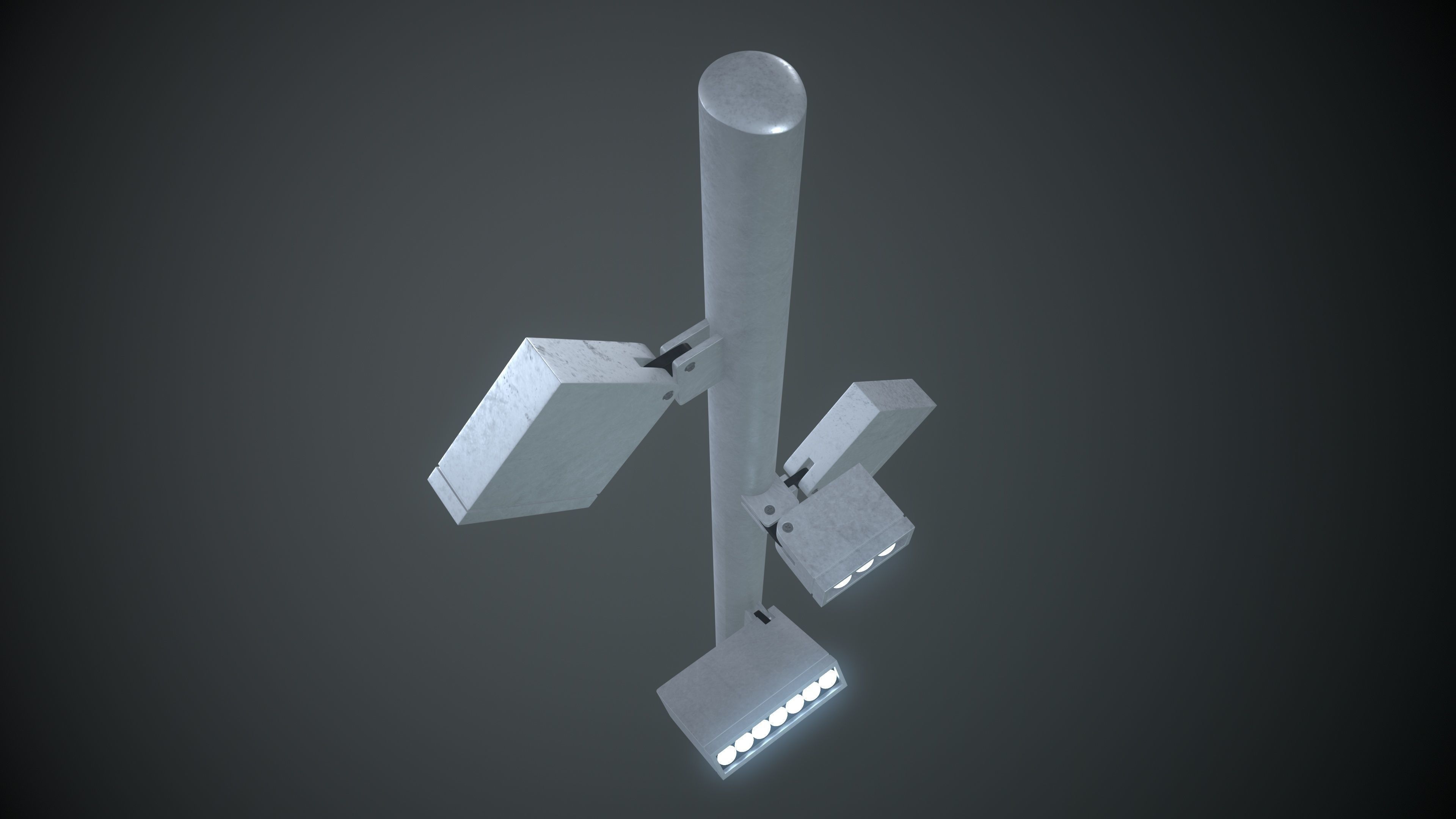 Street Light 3D model_4