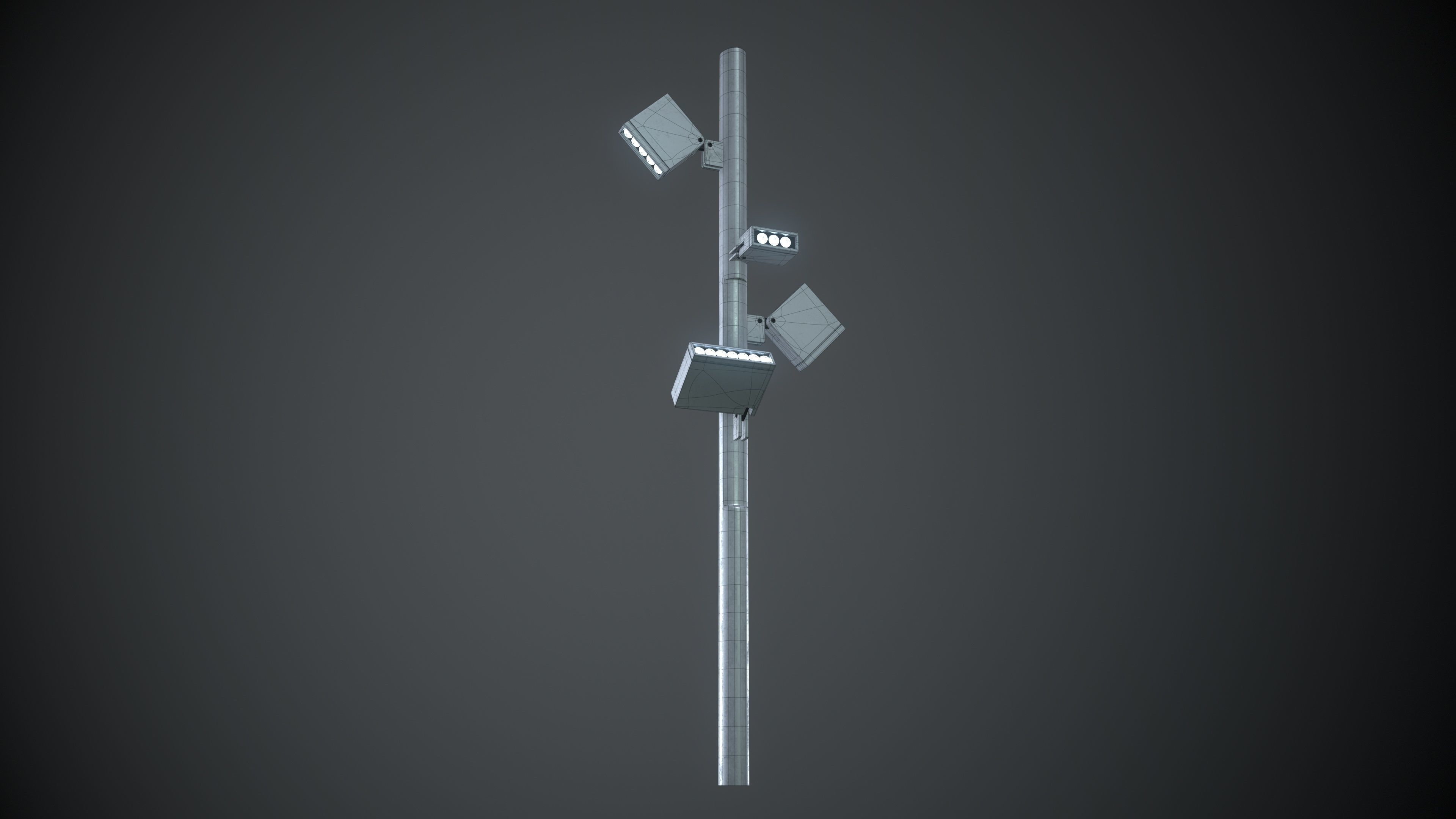 Street Light 3D model_1