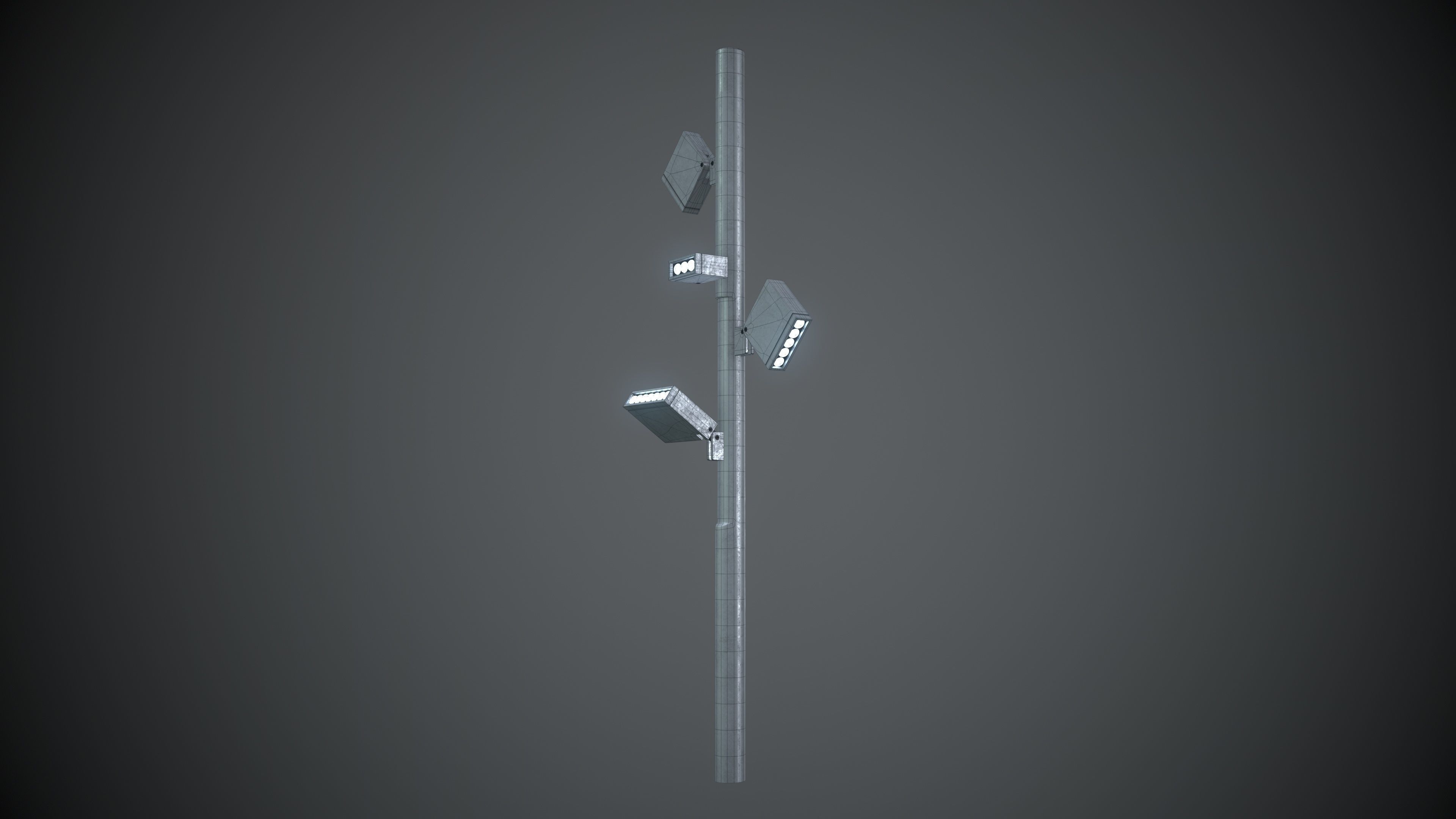 Street Light 3D model_3