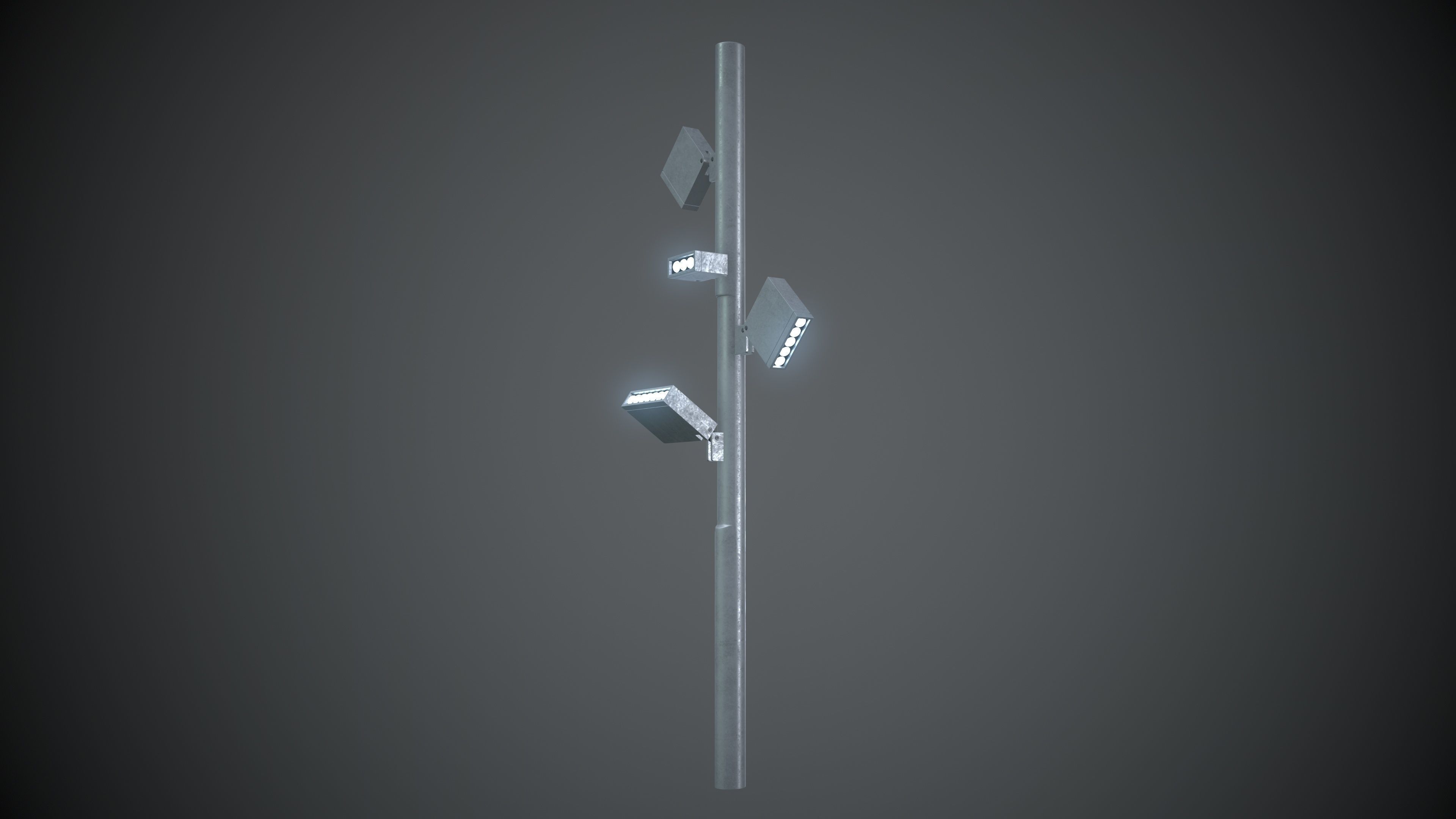 Street Light 3D model_2