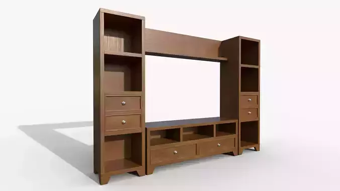 Solid Wood TV Cabinet
