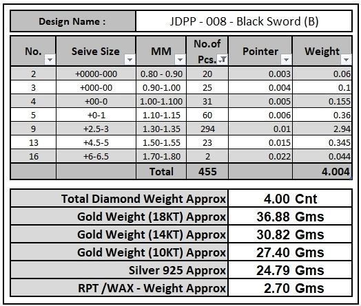 Custom Initial B Letter Diamond Pendant A to Z Alphabet Necklace 3D print model_16