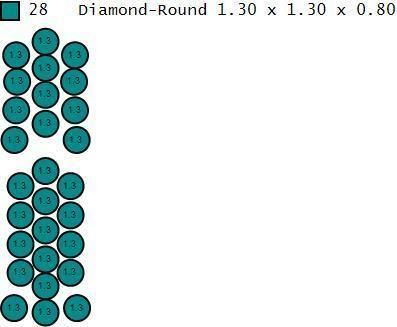 Custom Initial B Letter Diamond Pendant A to Z Alphabet Necklace 3D print model_14