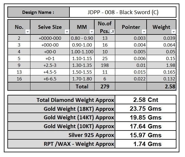 Custom Initial C Letter Diamond Pendant A to Z Alphabet Necklace 3D print model_16