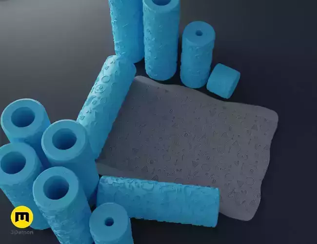 Children Day Texture Rollers