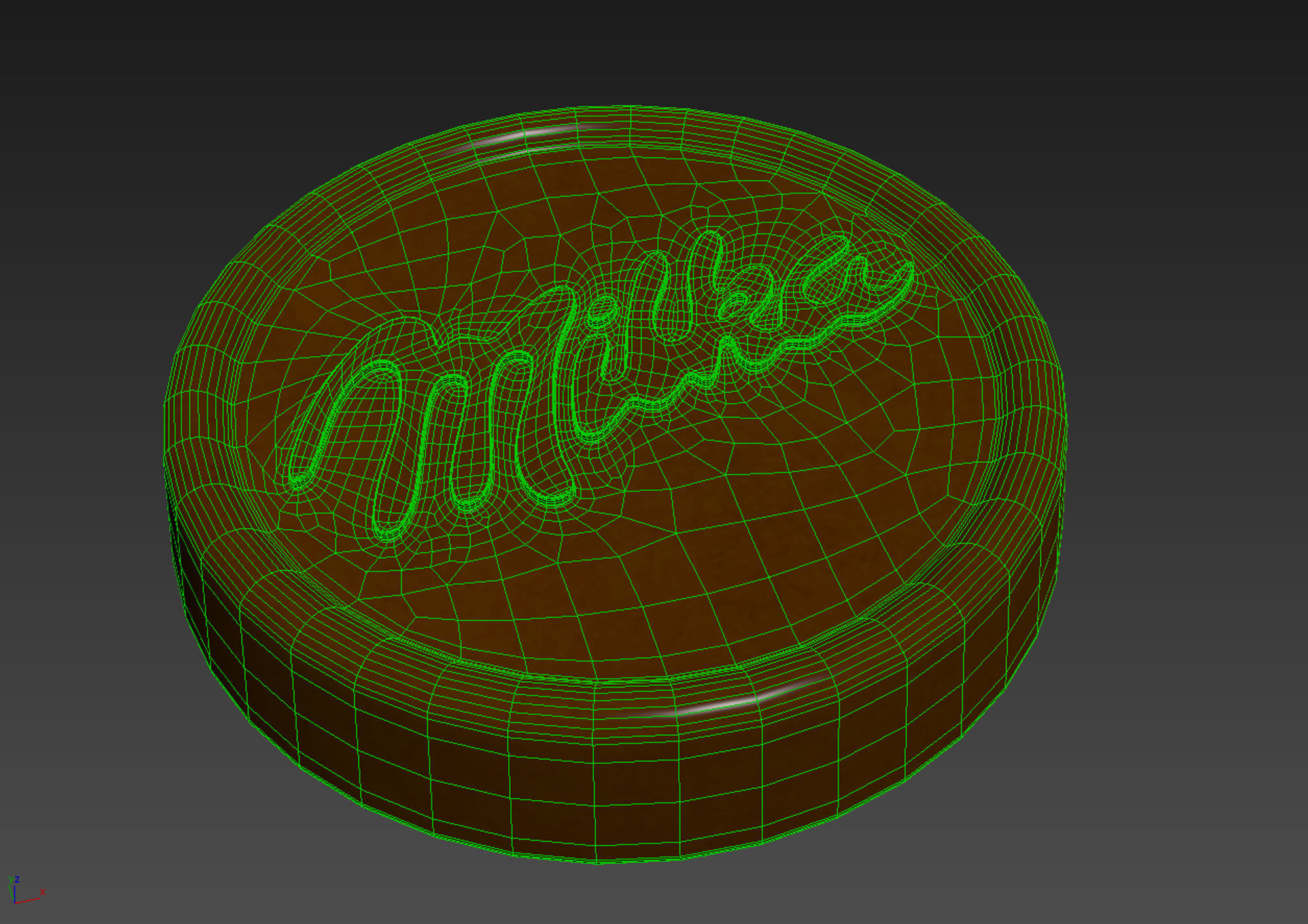Milka Choco Wafer 3D model_3