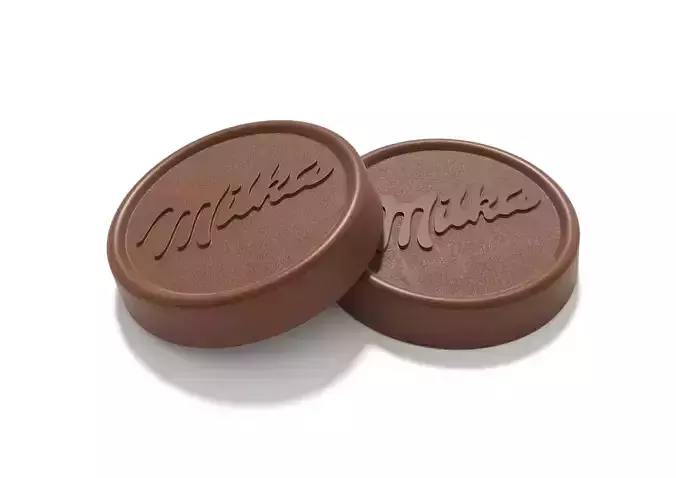 Milka Choco Wafer 3D model