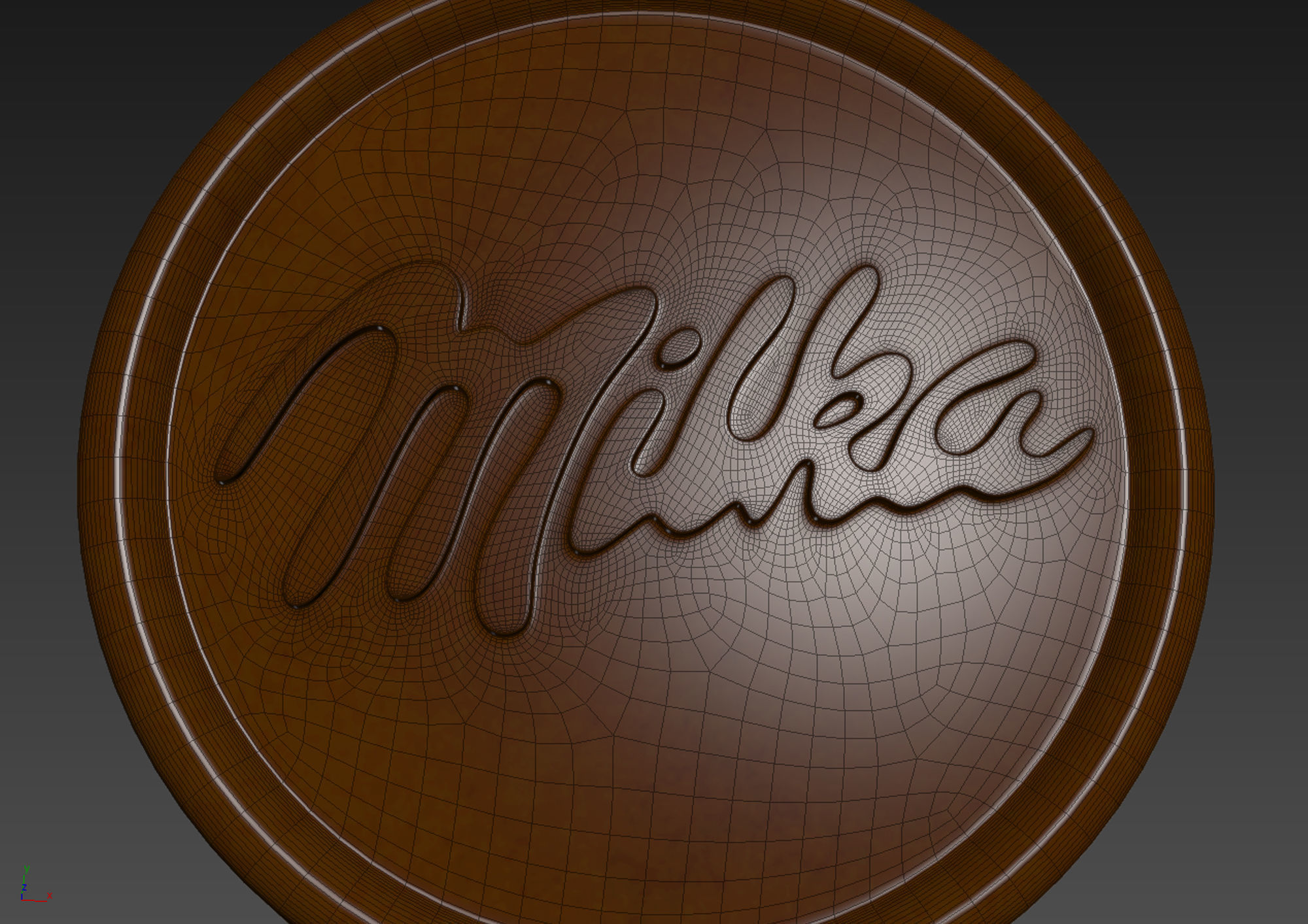 Milka Choco Wafer 3D model_15