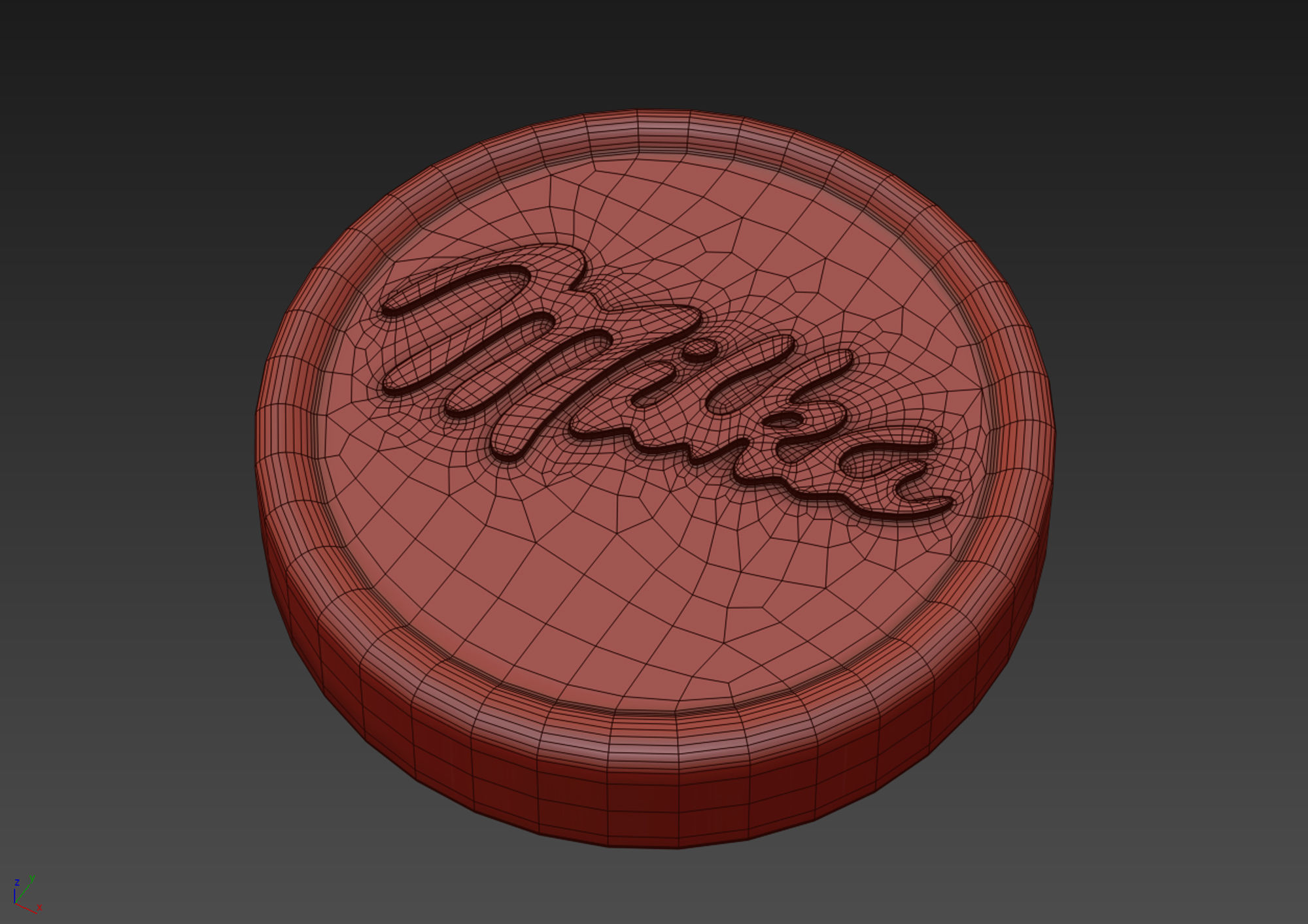 Milka Choco Wafer 3D model_6