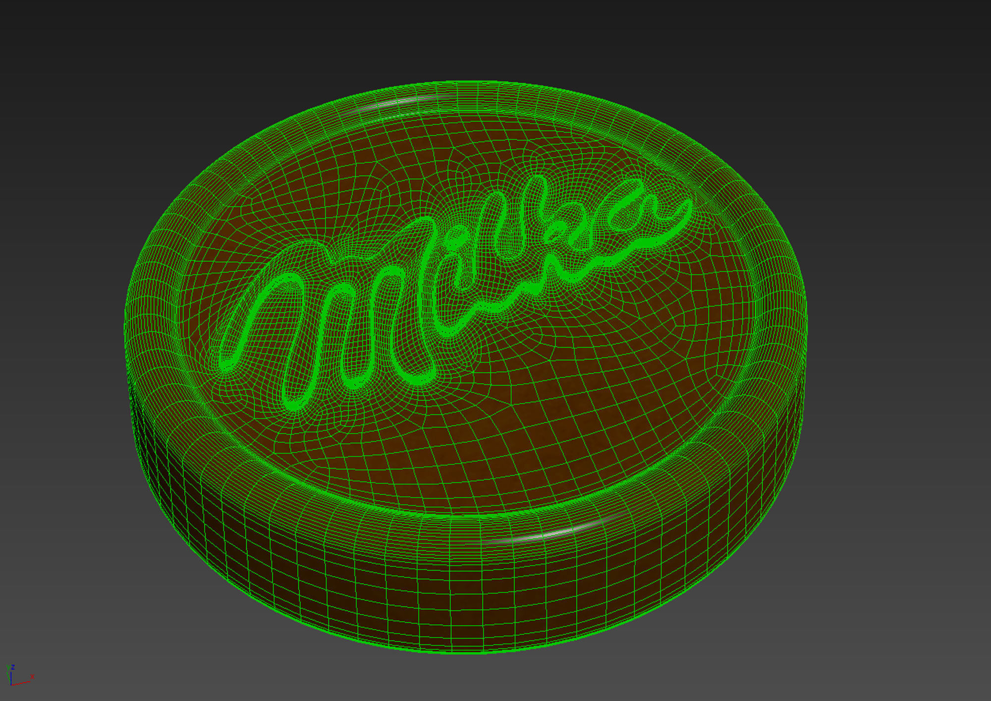 Milka Choco Wafer 3D model_4