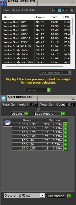 Custom Initial M Letter Diamond Pendant A to Z Alphabet Necklace 3D print model_5