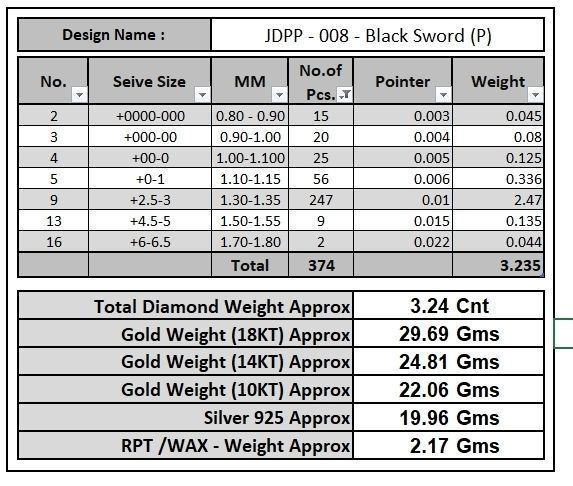 Custom Initial P Letter Diamond Pendant A to Z Alphabet Necklace 3D print model_15