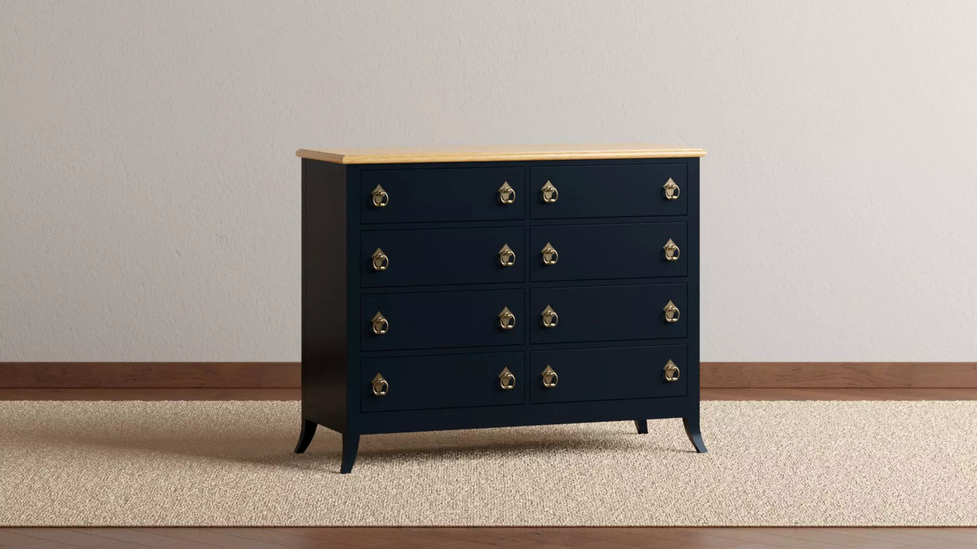 Normandy Chest of Drawers 3D model