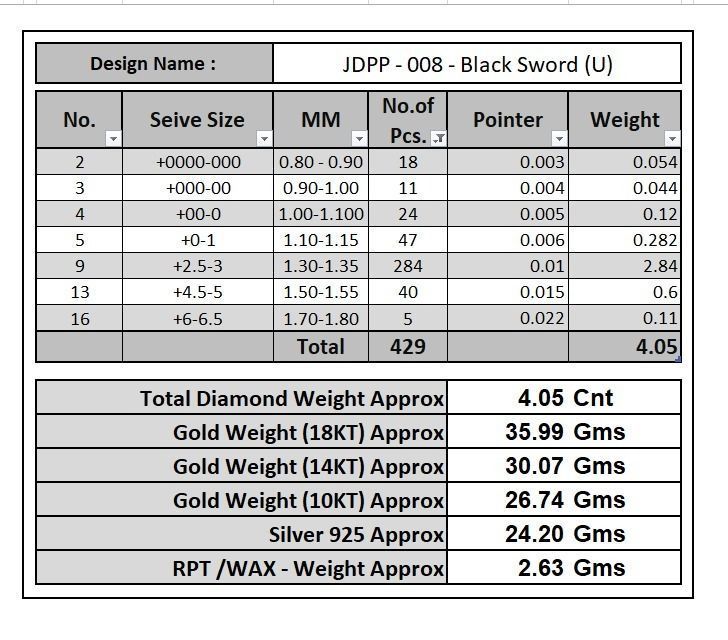 Custom Initial U Letter Diamond Pendant A to Z Alphabet Necklace 3D print model_15