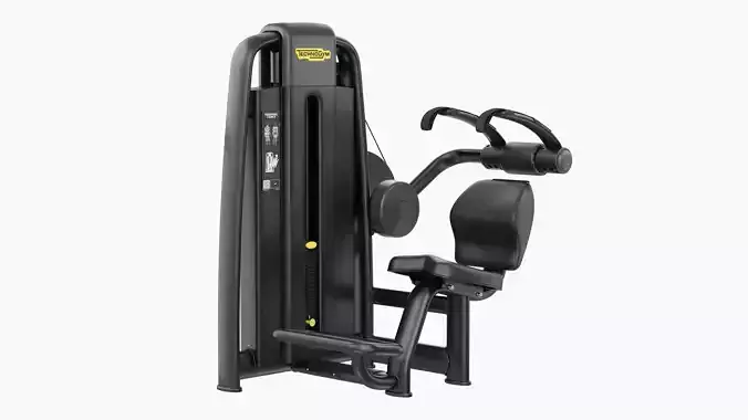 Technogym Selection 700 - Abdominal Crunch 3D model