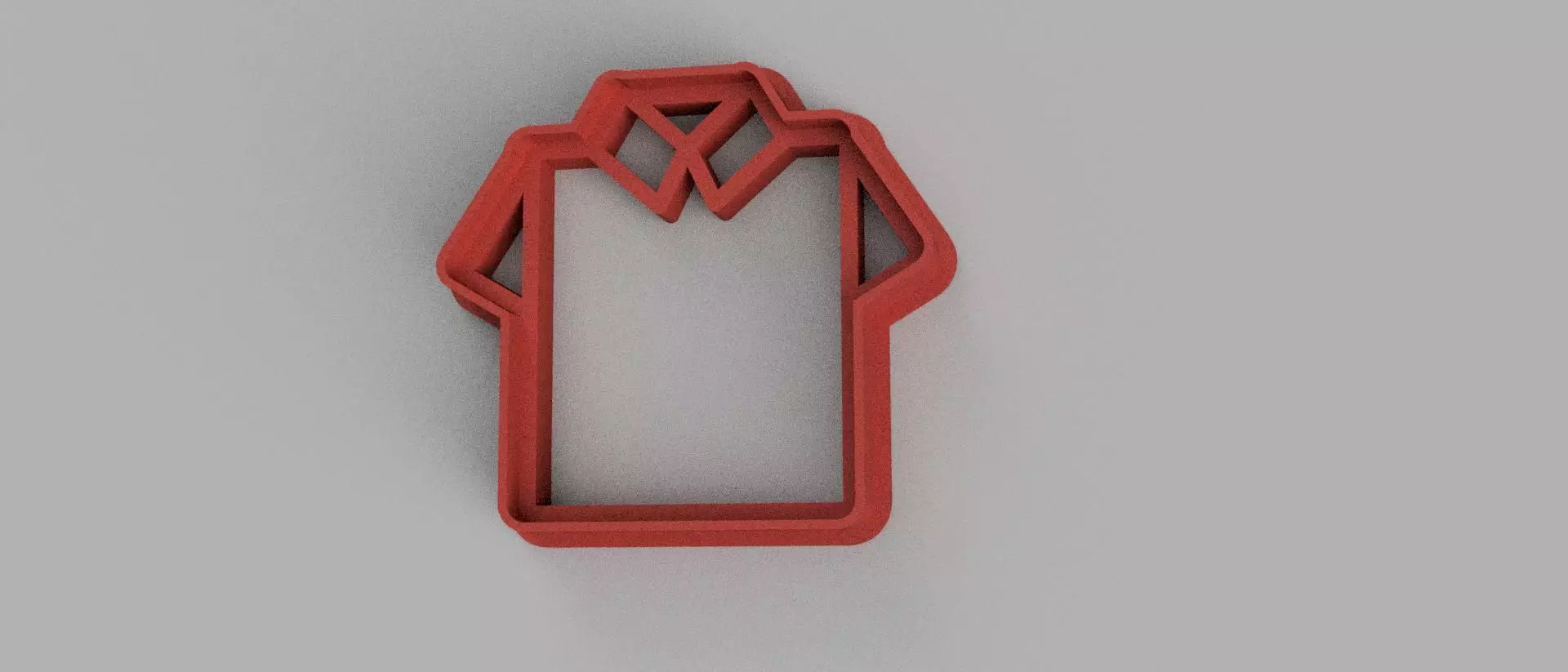 SET 5 COOKIE CUTTER 3D print model shirt skeleton pig shutter 3D print model