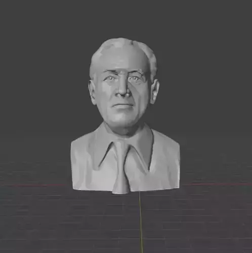 Gene Hackman 3D print model