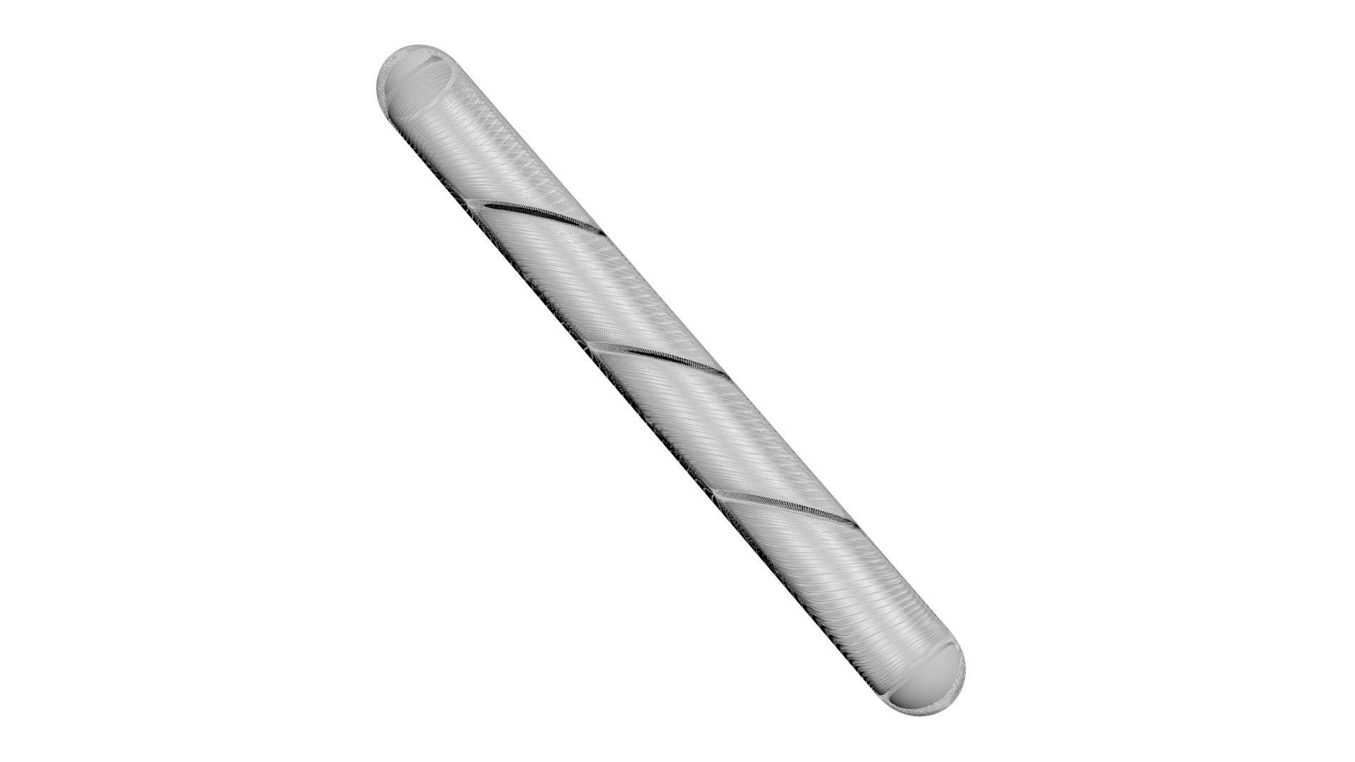 Baguette From Plasticine 3D model_14