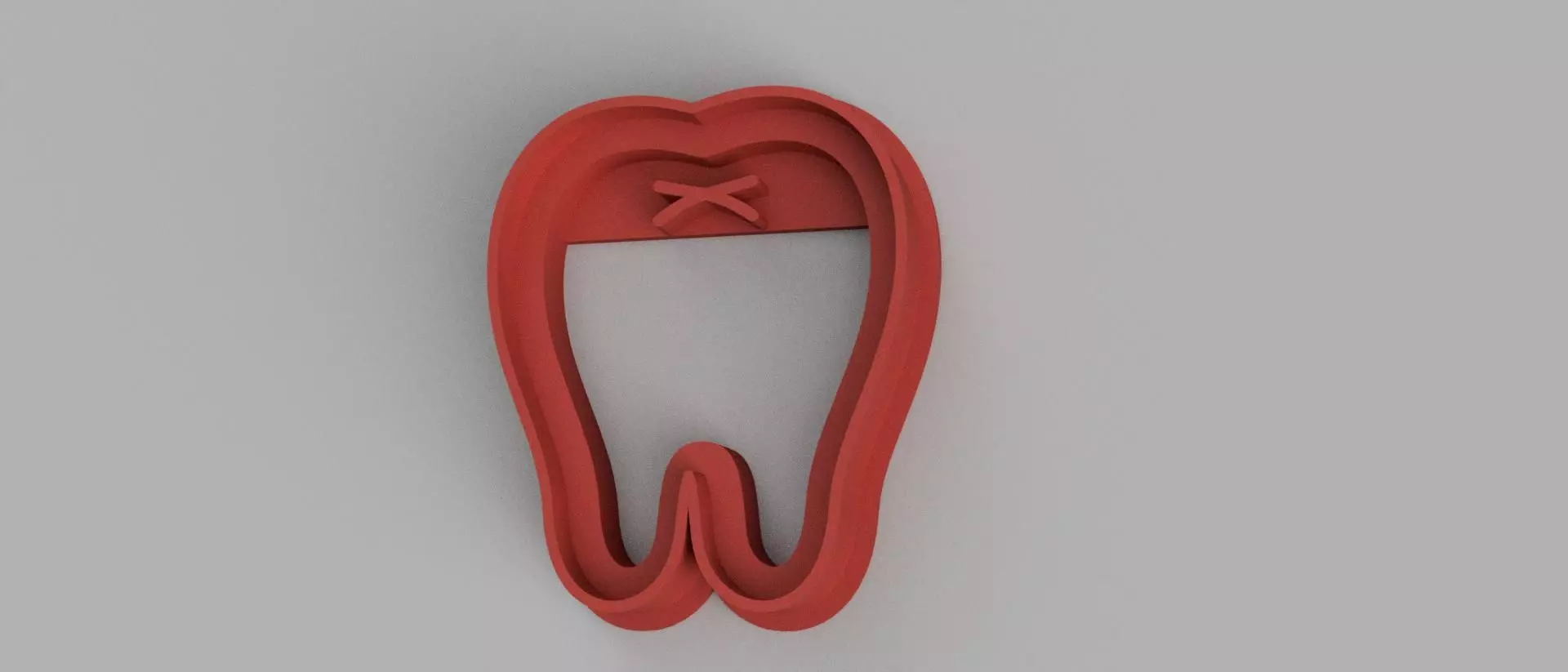 SET 5 COOKIE CUTTER 3D print model top unicorn tooth 3D print model
