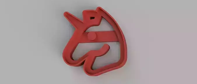 SET 5 COOKIE CUTTER 3D print model pacman vip unicorn virus