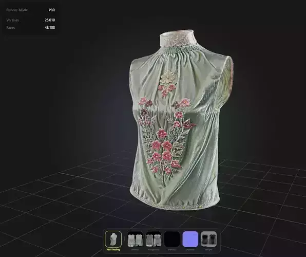 Flowers Top PBR 4k