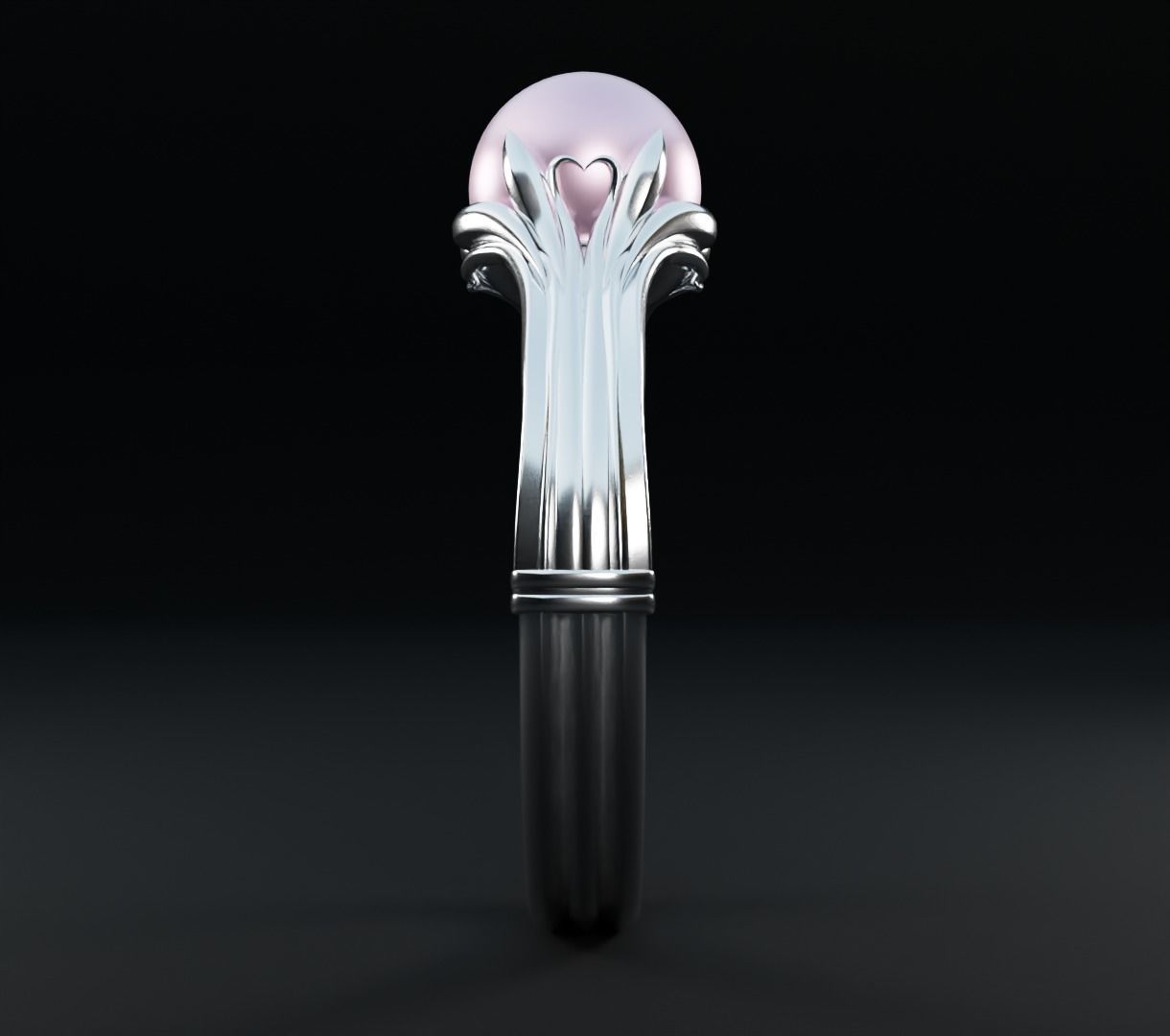 Pearl ring set 3D model collectible models 3D model_22