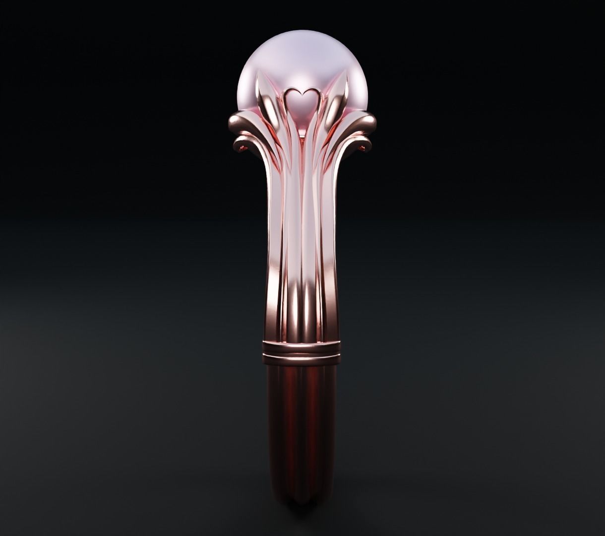 Pearl ring set 3D model collectible models 3D model_13