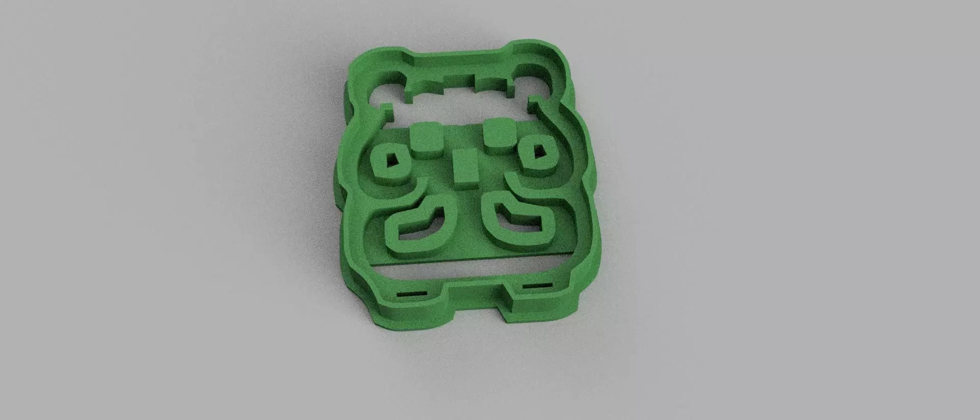 SET 5 COOKIE CUTTER 3D print tiger bear squirrel hamster lion 3D print model