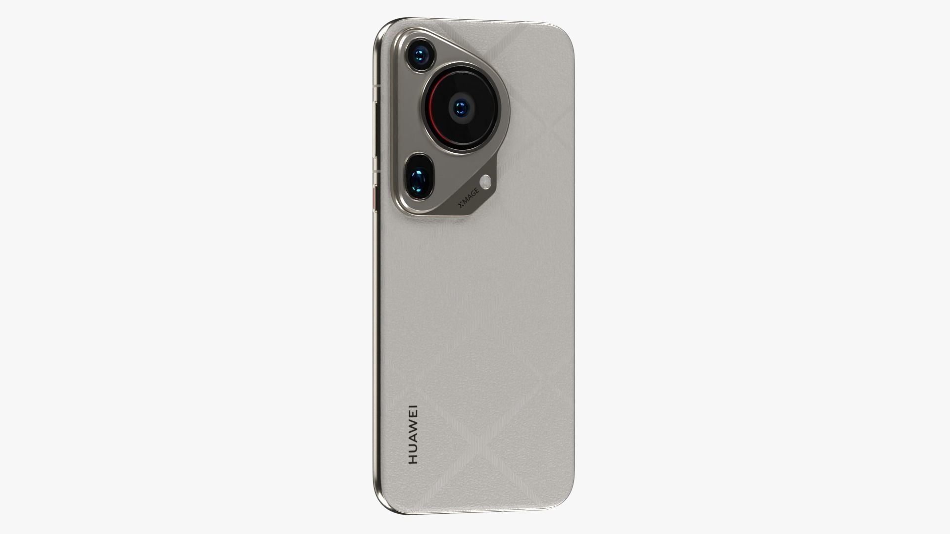 Huawei Pura 70 Ultra White Low-poly 3D model_10