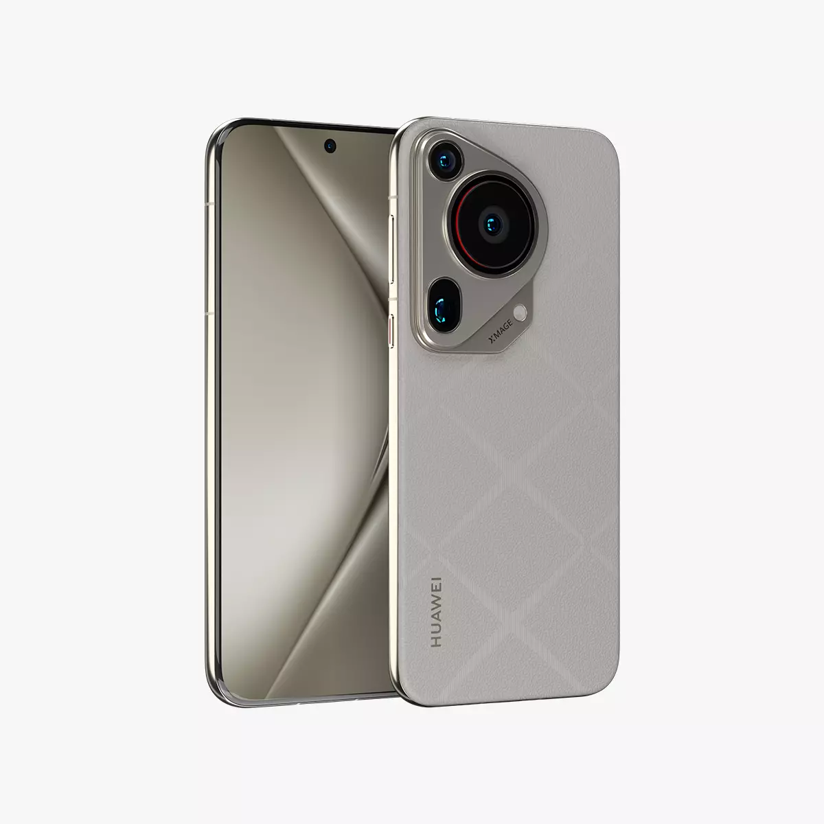 Huawei Pura 70 Ultra White Low-poly 3D model_0