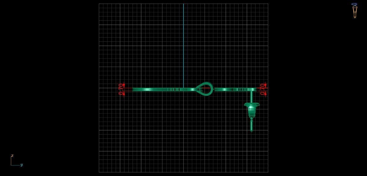 Cat Pendant and Earring STL OBJ 3DM 3D print model_8