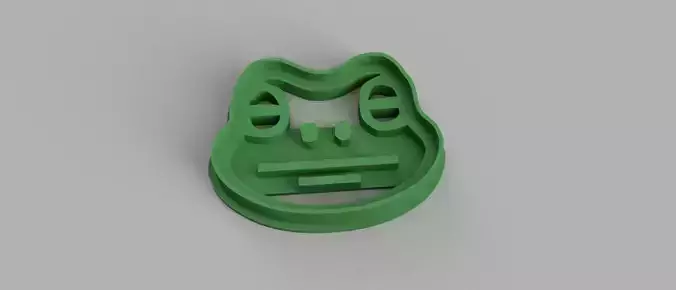 SET 5 COOKIE CUTTER 3D print model frog monkey koala bat