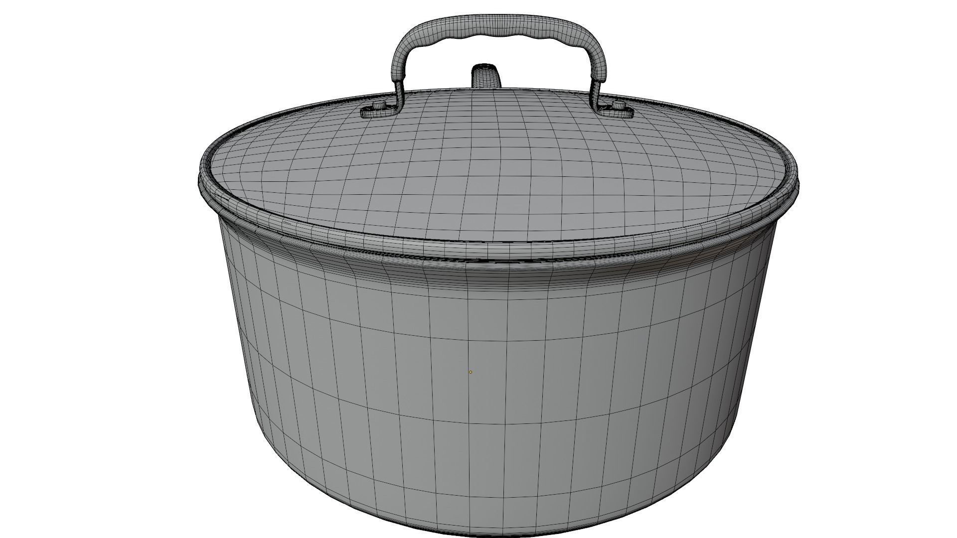 Cooking Pot 3D model_12