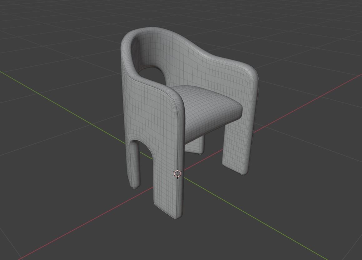 KARA DINING CHAIR 3D model_5