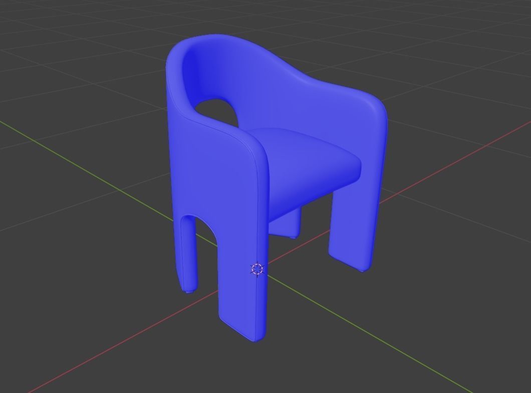 KARA DINING CHAIR 3D model_6