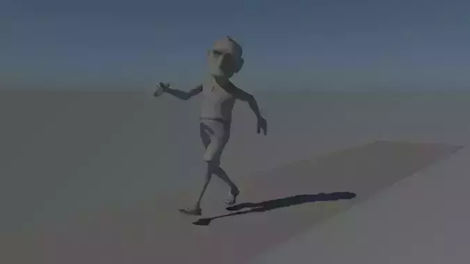  Impalace walk cycle  annimation 