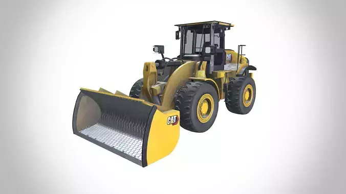 Caterpillar 972L Wheel Loader 3D model