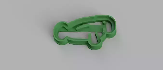 SET 5 COOKIE CUTTER 3D print model butterfly giraffe rabbit bat