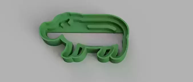 SET 5 COOKIE CUTTER 3D print model sheep swan hen duck