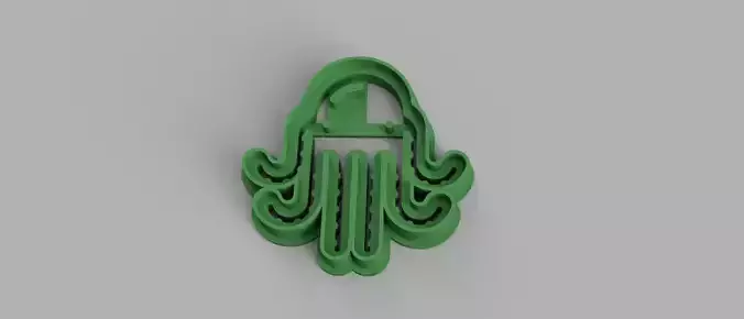 SET 5 COOKIE CUTTER 3D print model raccoon alpaca octopus pig