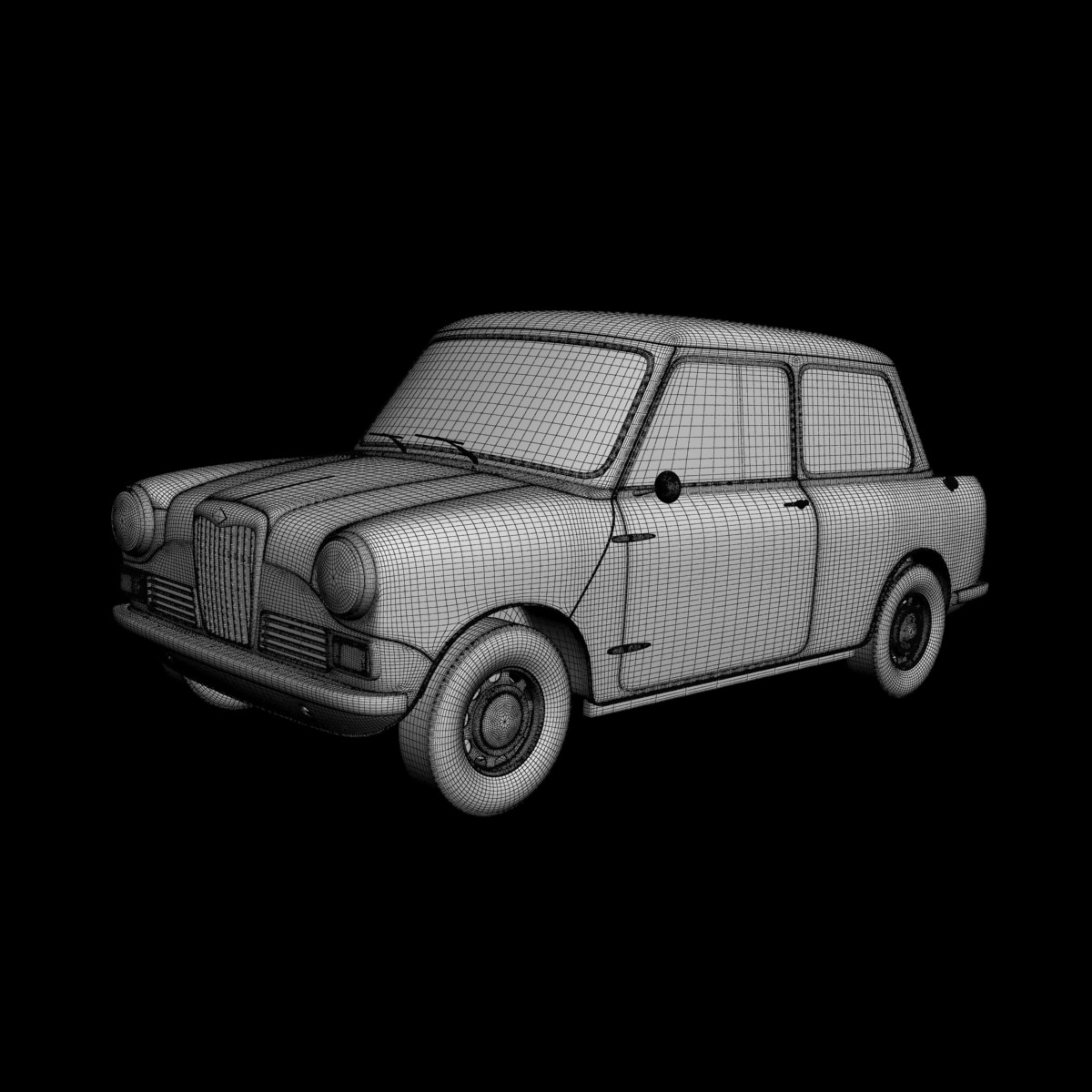 Riley Elf 3D model_14