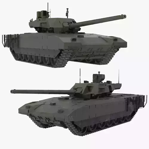 T-14 Armata Green No Logo Collection 