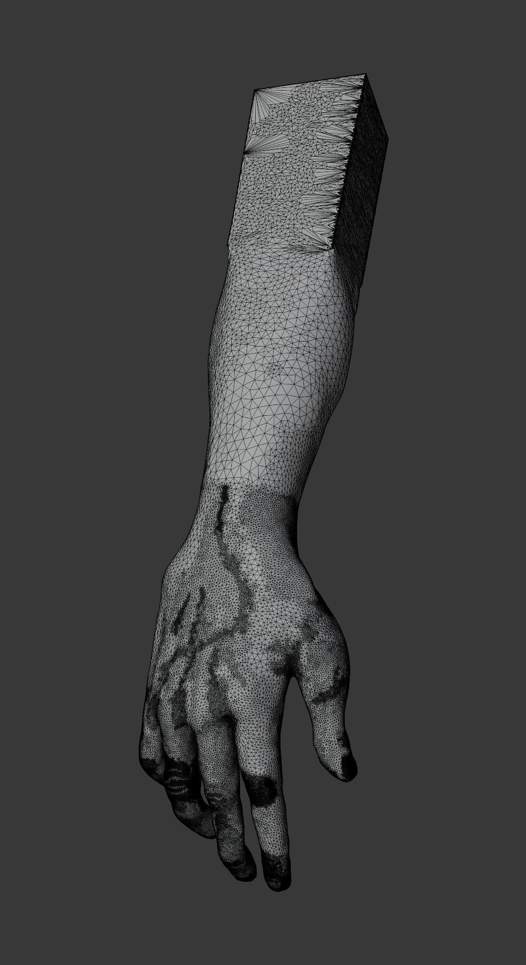 a man hand 3D model_18