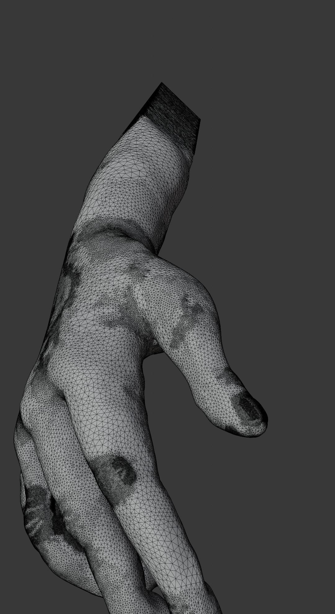 a man hand 3D model_6