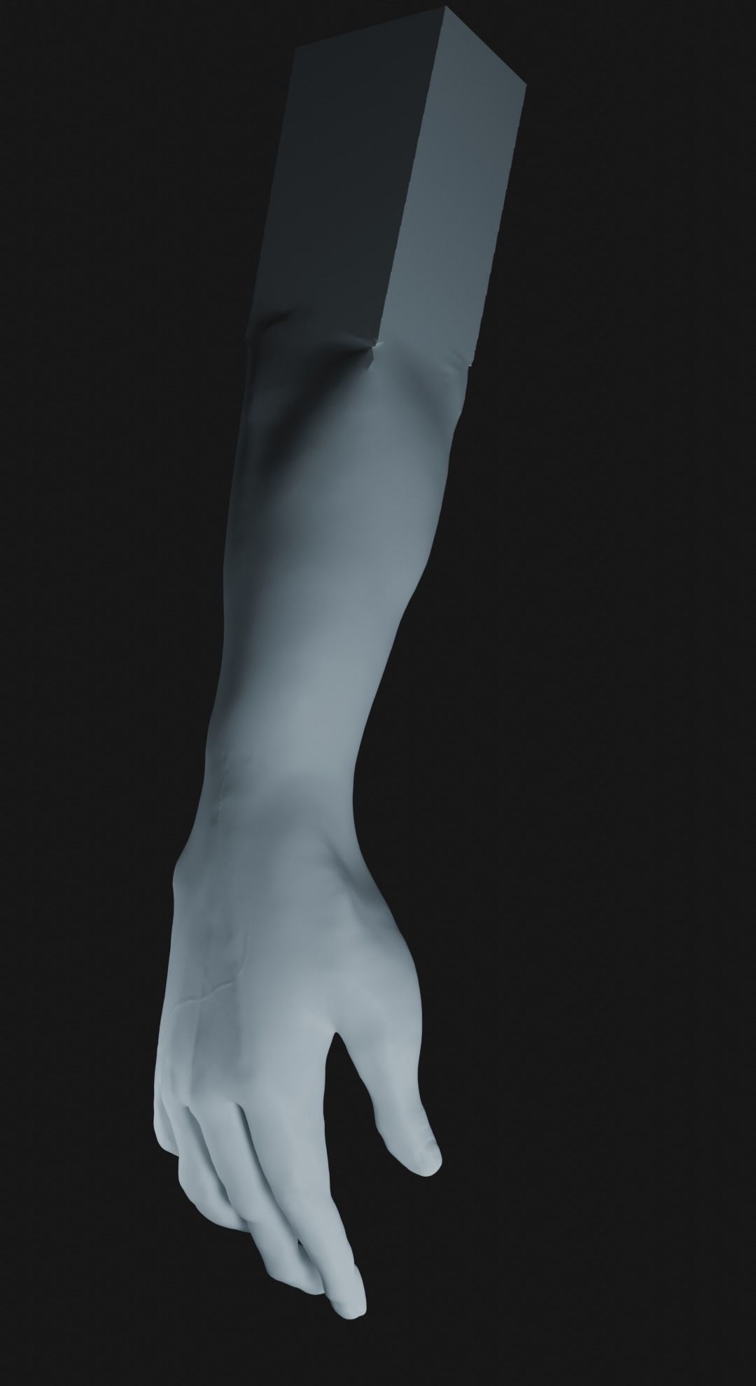 a man hand 3D model_17