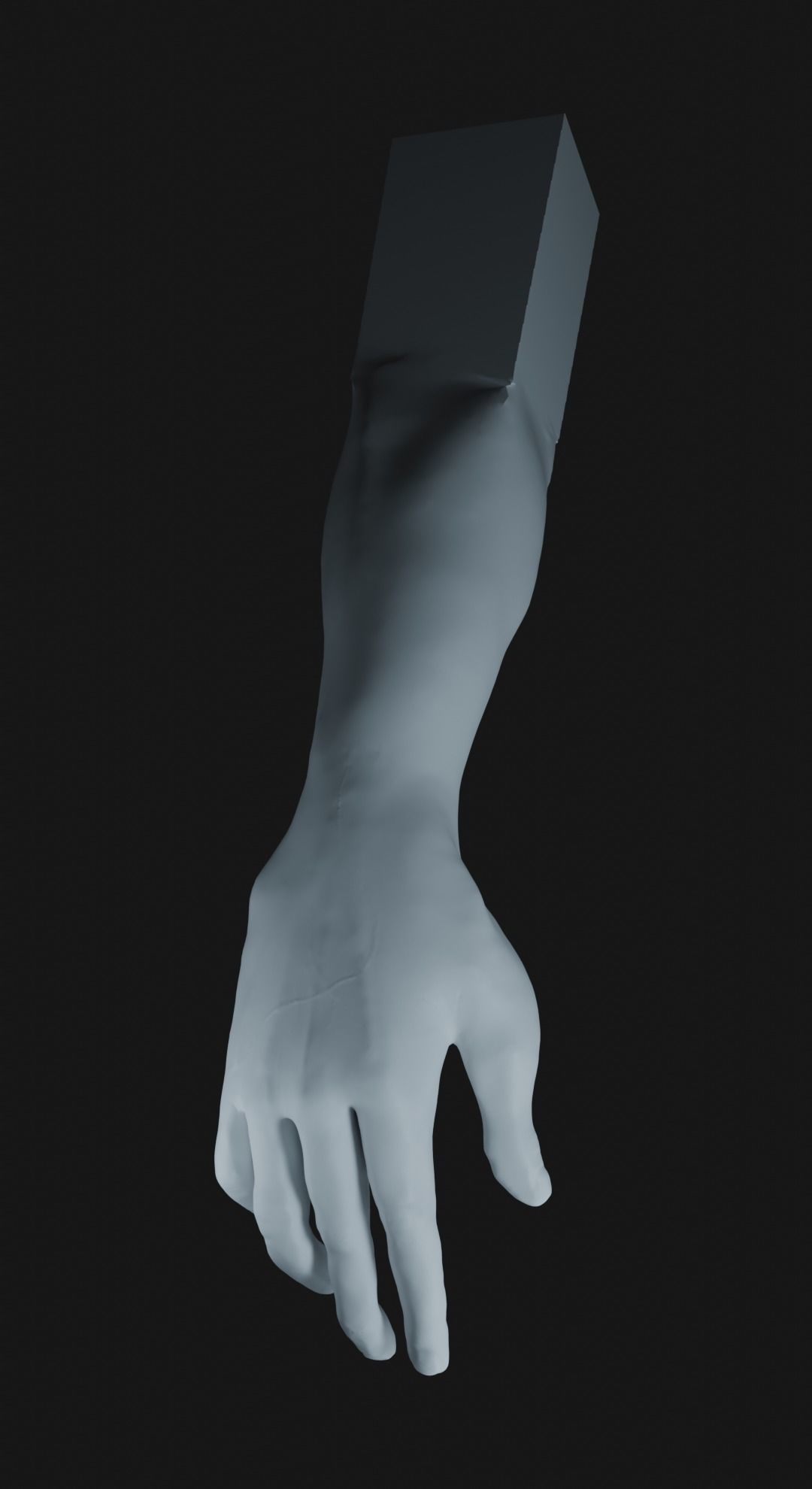 a man hand 3D model_15
