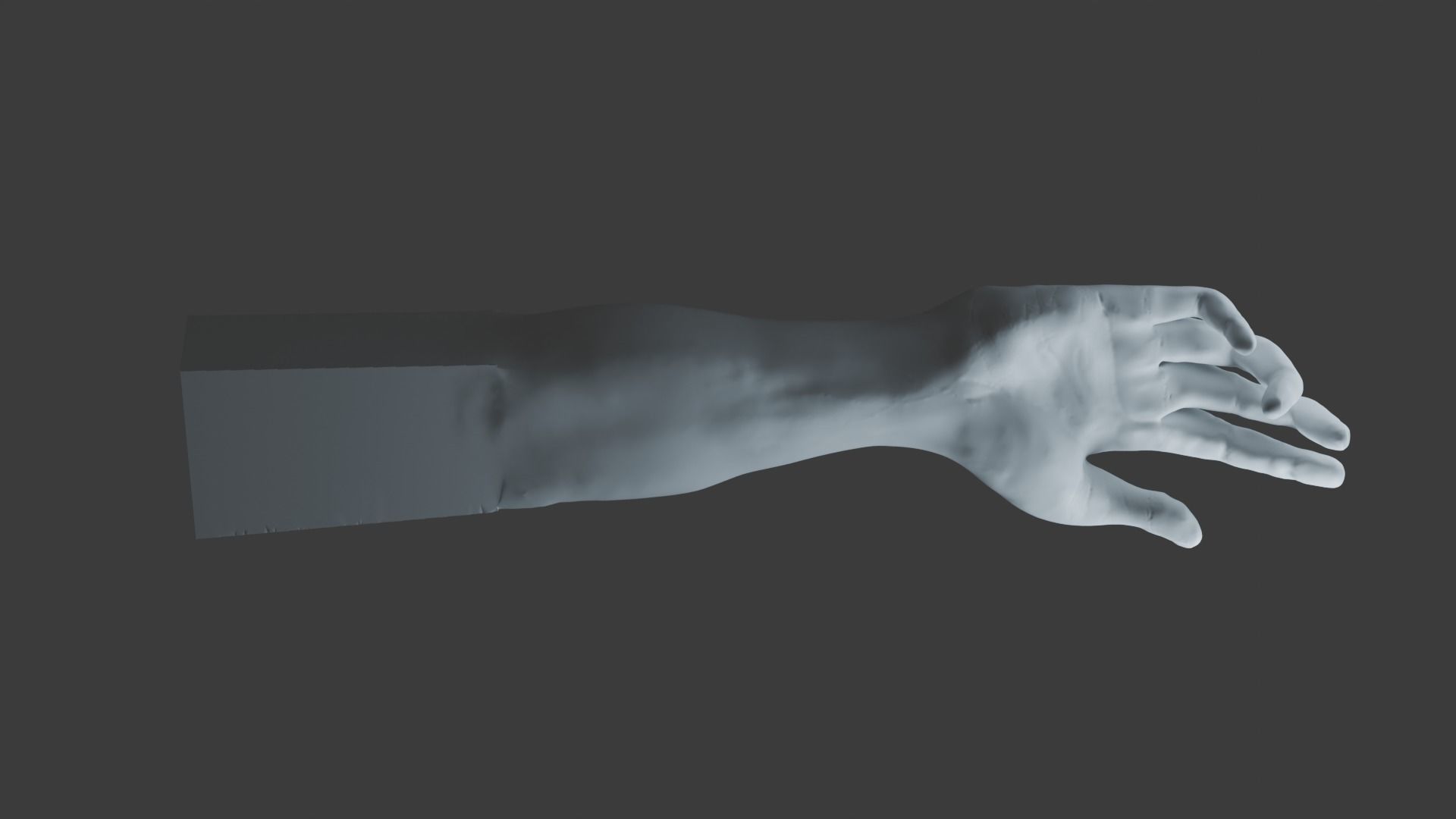 a man hand 3D model_12