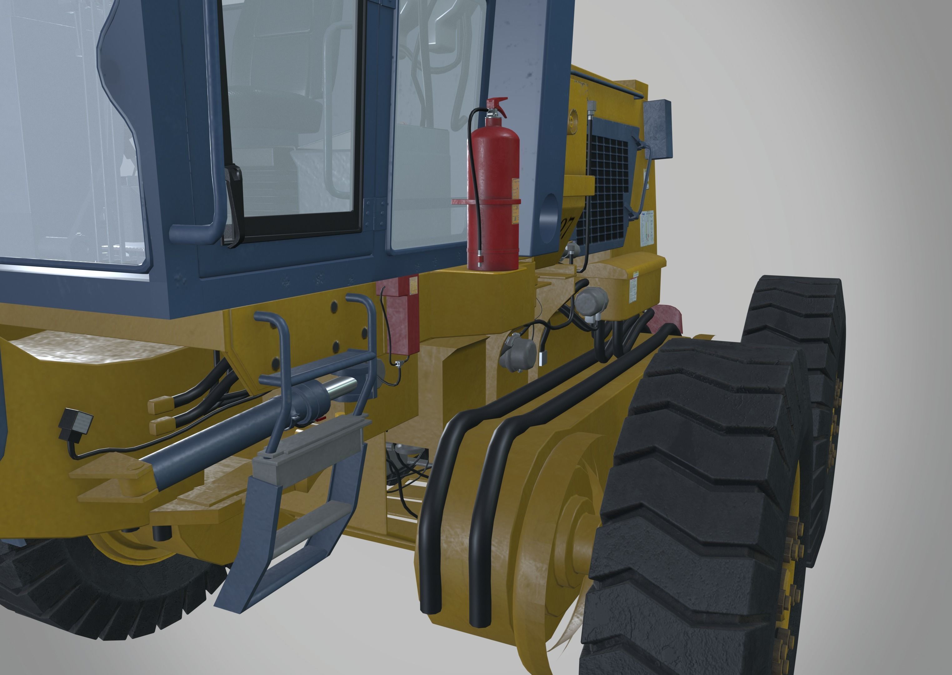 Grader 3D model_5