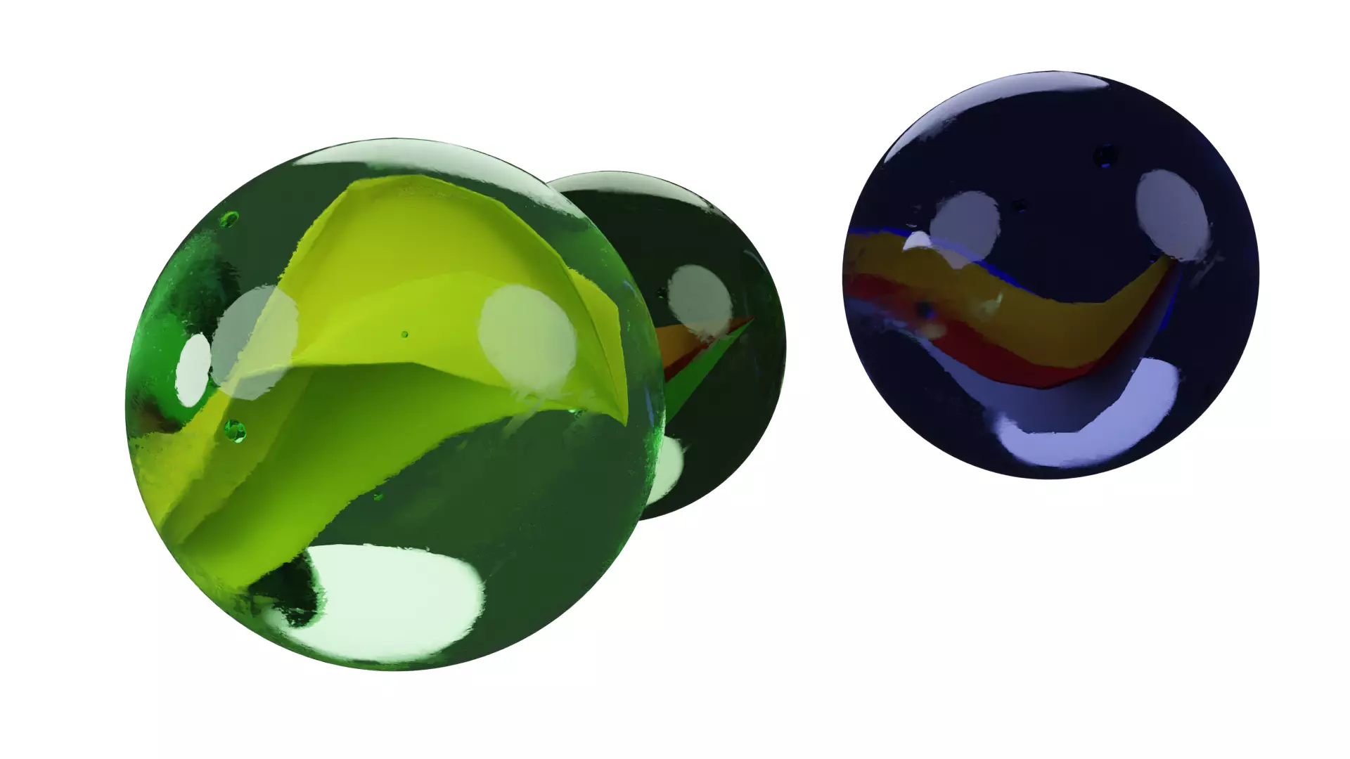 Marble Ball 3D model_0